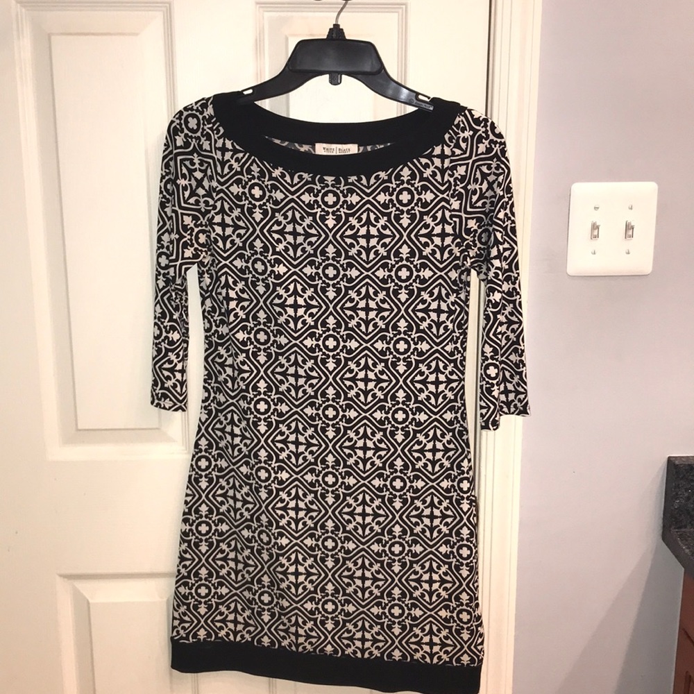 3/4 sleeve length dress